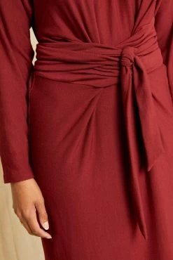 Russo Fleece Dress - Mulberry -Vibe Wardrobe Shop 0050 Russo Mulberry 1278 web 6e2586fb cb1c 4775 85b6 6273a0bfffeb