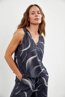 Mariposa Tank - Malaga Print - ReAmour