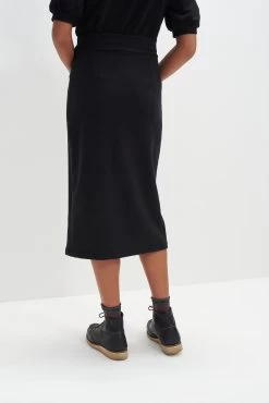 Aria Reverie Terry Skirt - Black -Vibe Wardrobe Shop 0097 Aria Reverie Terry Black 4505 web 935b9915 0511 4e80 bdd0 f8de0a81536e