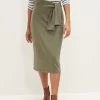 Aria Reverie Terry Skirt - Vetiver