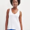 Sabel Dream Knit Tank - White