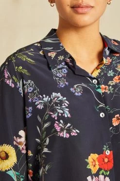Bixby Washable Silk Blouse - Provence Floral -Vibe Wardrobe Shop 0263 Bixby Provence 3291 web 2b0874b1 4d0e 455c 811d 0d0632bd1033