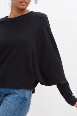 Dominique Reverie Terry Sweatshirt - Black -Vibe Wardrobe Shop 0271 Dominique Reverie Terry Black 5895 web c39c78da f3ac 4342 b632 54f8457df1c0