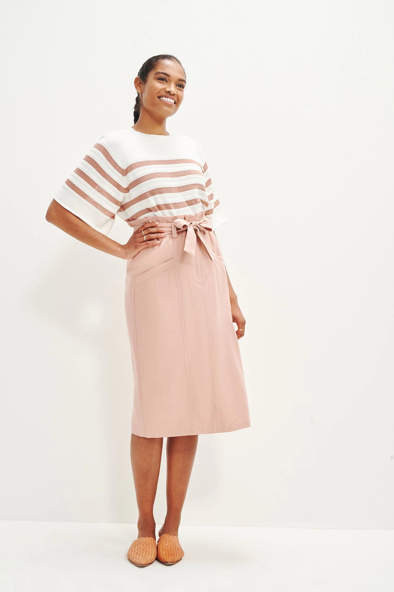 Romy Femme Fête Skirt - Rose 2 Romy Femme Fête Skirt - Rose - Image 2