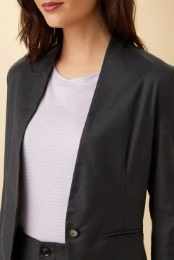 Meredith Femme Fête Blazer - Pewter -Vibe Wardrobe Shop 03 7930 Meredith Pewter 4