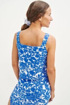 Nicola Tank - ReAmour -Vibe Wardrobe Shop 0472 Nicola Provence Rib Verona Floral 0775 Web 25cf407c b271 48cb 9c53 cb567b45075d