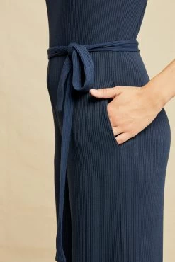 Maja Paris Rib Jumpsuit - Ocean -Vibe Wardrobe Shop 0475 Maja Ocean 0921 web 3116fddb a073 40c2 967a 20e10a5f0926