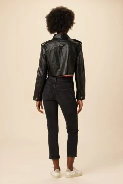 Deadwood Bella Cropped Leather Jacket - Black -Vibe Wardrobe Shop 04 Deadwood Bella Jacket 8