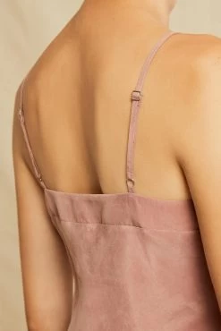 Alessia Cupro Dress - Quartz 9 Alessia Cupro Dress - Quartz -Vibe Wardrobe Shop 0512 Alessia Quartz 1500