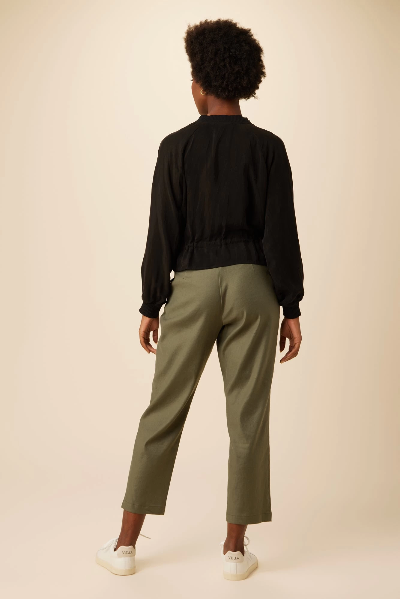 Roux Mixed Cupro Jacket - Black 4 Roux Mixed Cupro Jacket - Black - Image 4