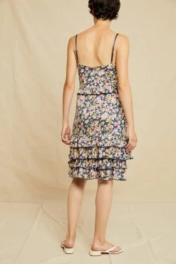 Addison Reverie Knit Dress - Mojave Bloom -Vibe Wardrobe Shop 0533 Addison Mojave Bloom 2216 web