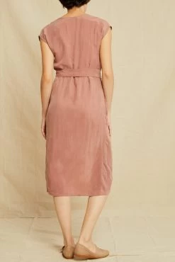 Josie Cottonseed Cupro Dress - Quartz -Vibe Wardrobe Shop 0538 Josie Cupro Quartz 4892 web 6089d725 d3c1 4ce0 9ab3 c3be5c4a3945