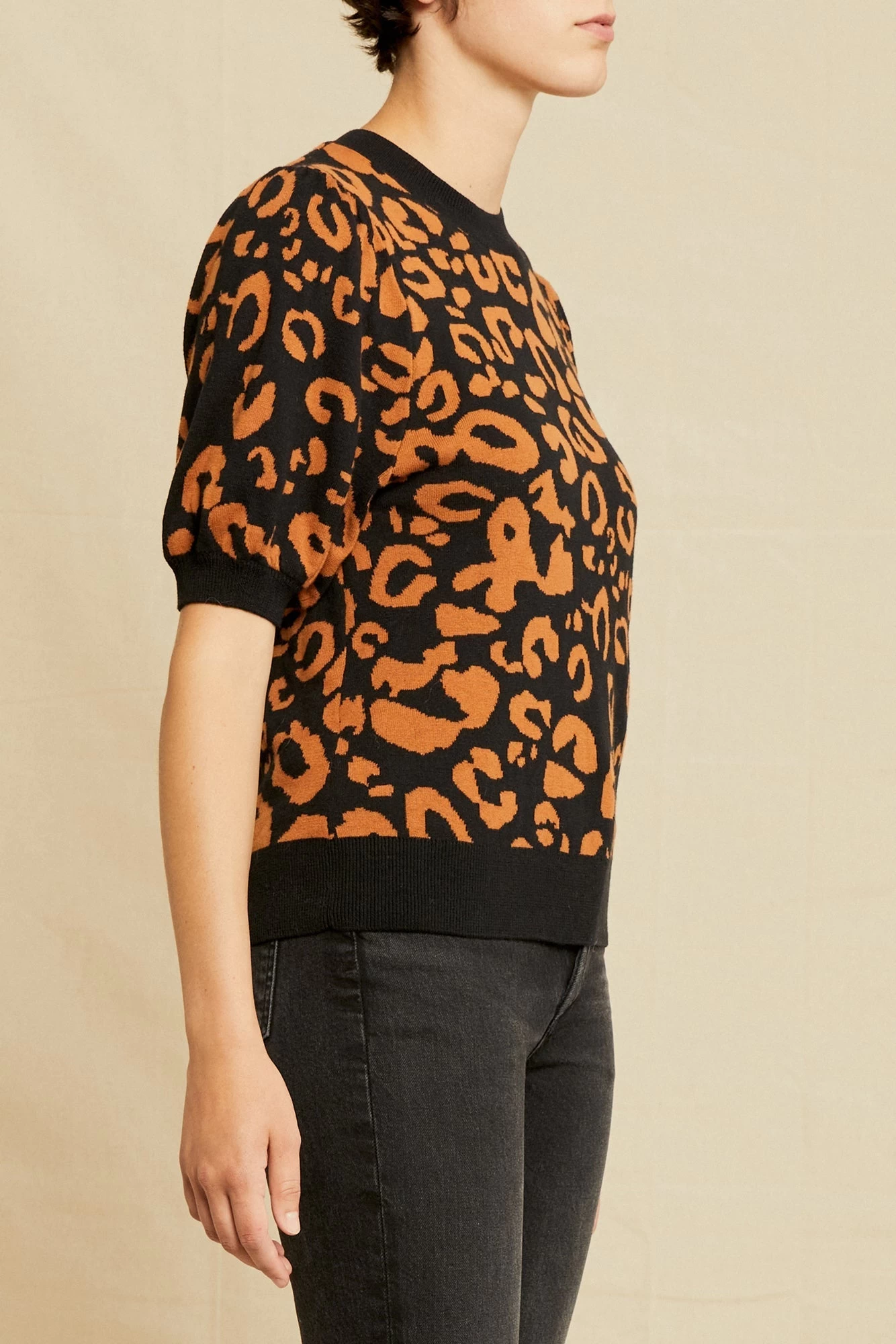 Genesis Sweater - Black And Rust - ReAmour 3 Genesis Sweater - Black And Rust - ReAmour - Image 3