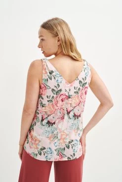 Ninette Upcycled Tank -Vibe Wardrobe Shop 0589 Ninette Upcycled Genoa Floral 0479 web