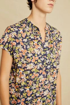 Renata Ecovero Blouse - Mojave Floral