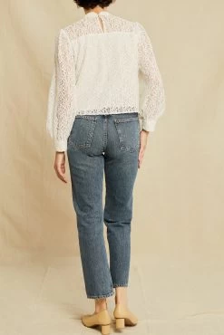 Mathea Upcycled Lace Top - Ivory -Vibe Wardrobe Shop 0610 Mathea Ivory 1735 web 06982d98 addf 41ac 8c0b 2017a64fc8ab