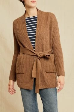 Zuma Wool Cardigan - Toffee - ReAmour