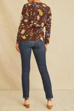 Aviva Washable Silk Blouse - Palermo Print -Vibe Wardrobe Shop 0644 Aviva Washable Silk Palermo Print 3052 web 238b95ee c44b 4fa6 b22b 9a30029f24de