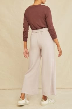 Eugenia Tie Waist Luxe Fleece Pants - Dawn 6 Eugenia Tie Waist Luxe Fleece Pants - Dawn -Vibe Wardrobe Shop 0707 Tie Waist Eugenia Dawn 1866 web 445b5459 1e29 4720 beab 85e2788a2e8a