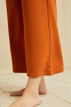 Eugenia Luxe Fleece Pants - Umber -Vibe Wardrobe Shop 0716 Eugenia Luxe Umber 2787 web 04c30241 b733 4557 bf67 1627ca15bd09