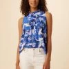 Jocelyn Viscose Crepe Blouse - Cecily Floral