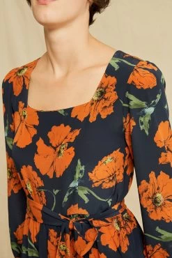 Adrienne Washable Silk Dress - Paysage Floral 6 Adrienne Washable Silk Dress - Paysage Floral -Vibe Wardrobe Shop 0801 Adrienne Paysage Floral Print 5256 web b80e02a7 bc8f 42da 9f0b 45977dc48861