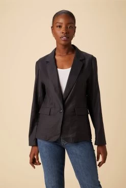 Tobie Femme Fête Blazer - Pewter