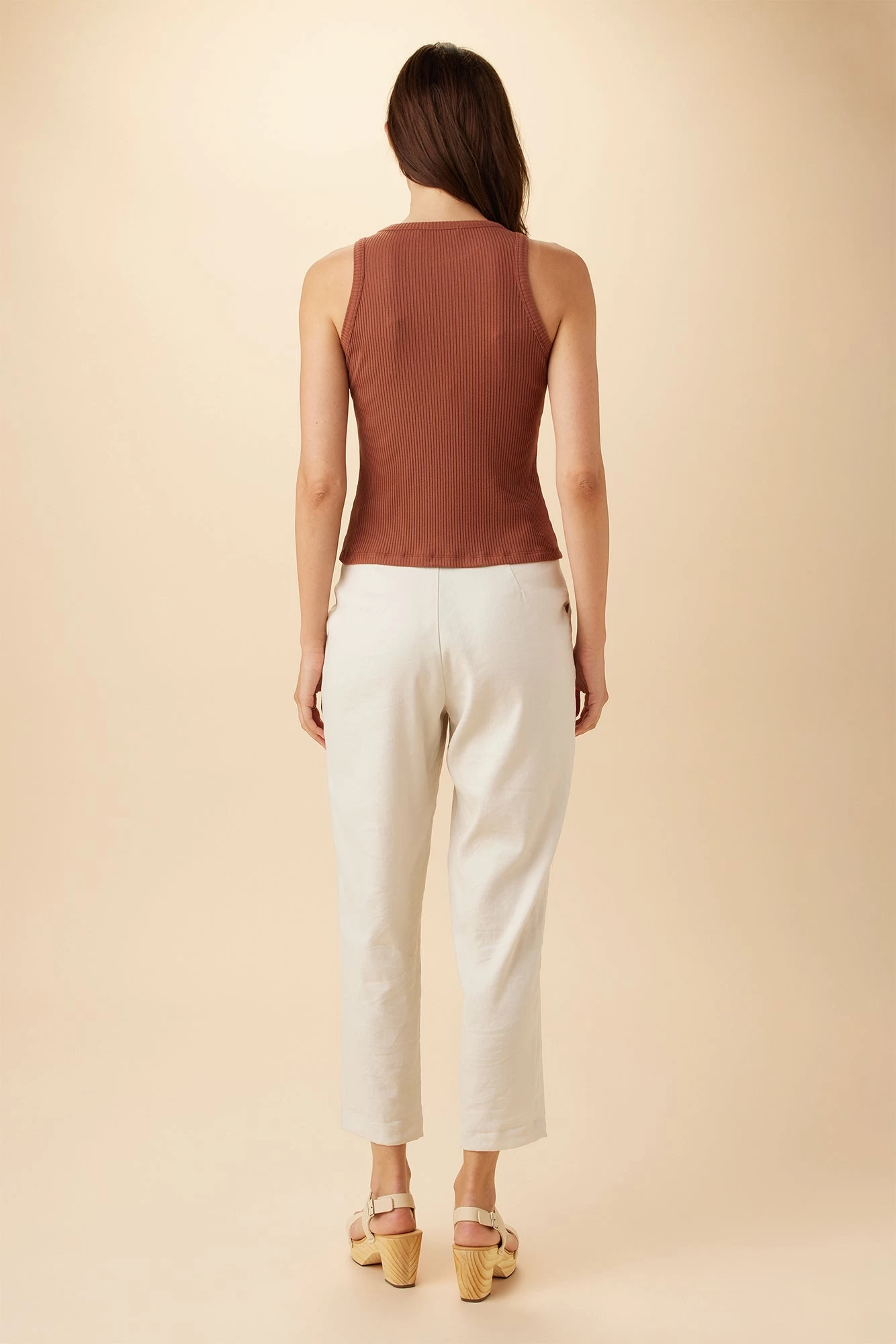 Asmet Paris Rib Tank - Earth 3 Asmet Paris Rib Tank - Earth - Image 3