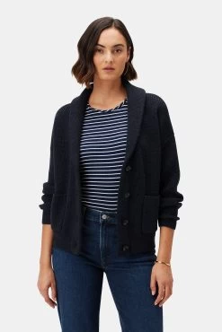 Scout Wool Cardigan - Anthracite