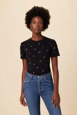 Odilia Reverie Knit Tee - Positano