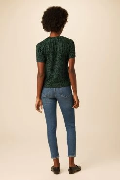 Odilia Reverie Knit Tee - Forest Leopard -Vibe Wardrobe Shop 10089 Odilia Reverie Forest Leopard 3