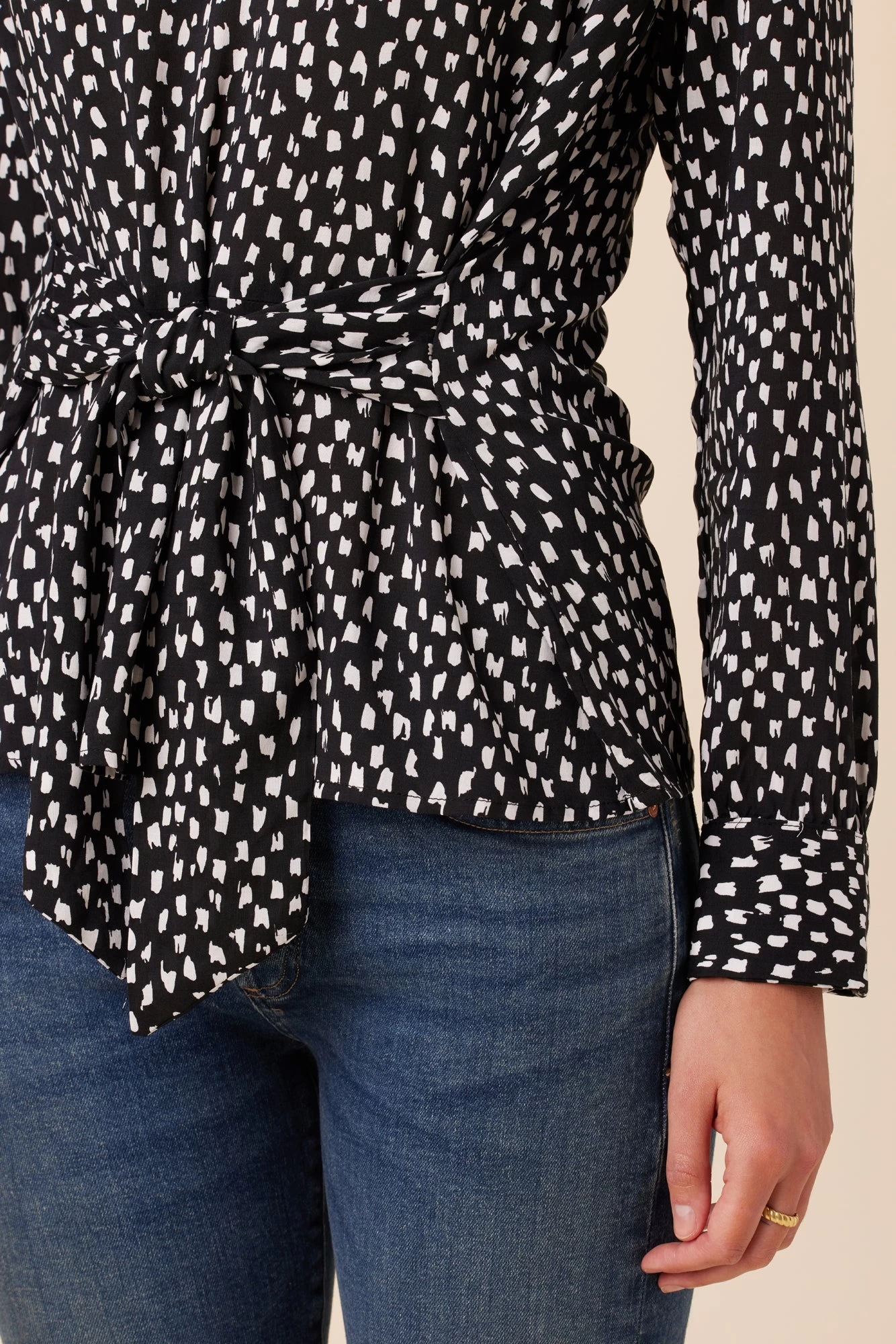 Lana Ecovero Blouse - Italia 4 Lana Ecovero Blouse - Italia - Image 4