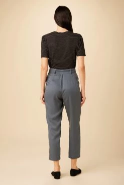 Larisa Tencel Pant - Slate -Vibe Wardrobe Shop 10123 Larisa Tencel SLATE 3