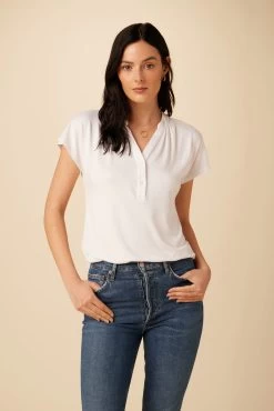 Atlanta Dream Knit Top - White