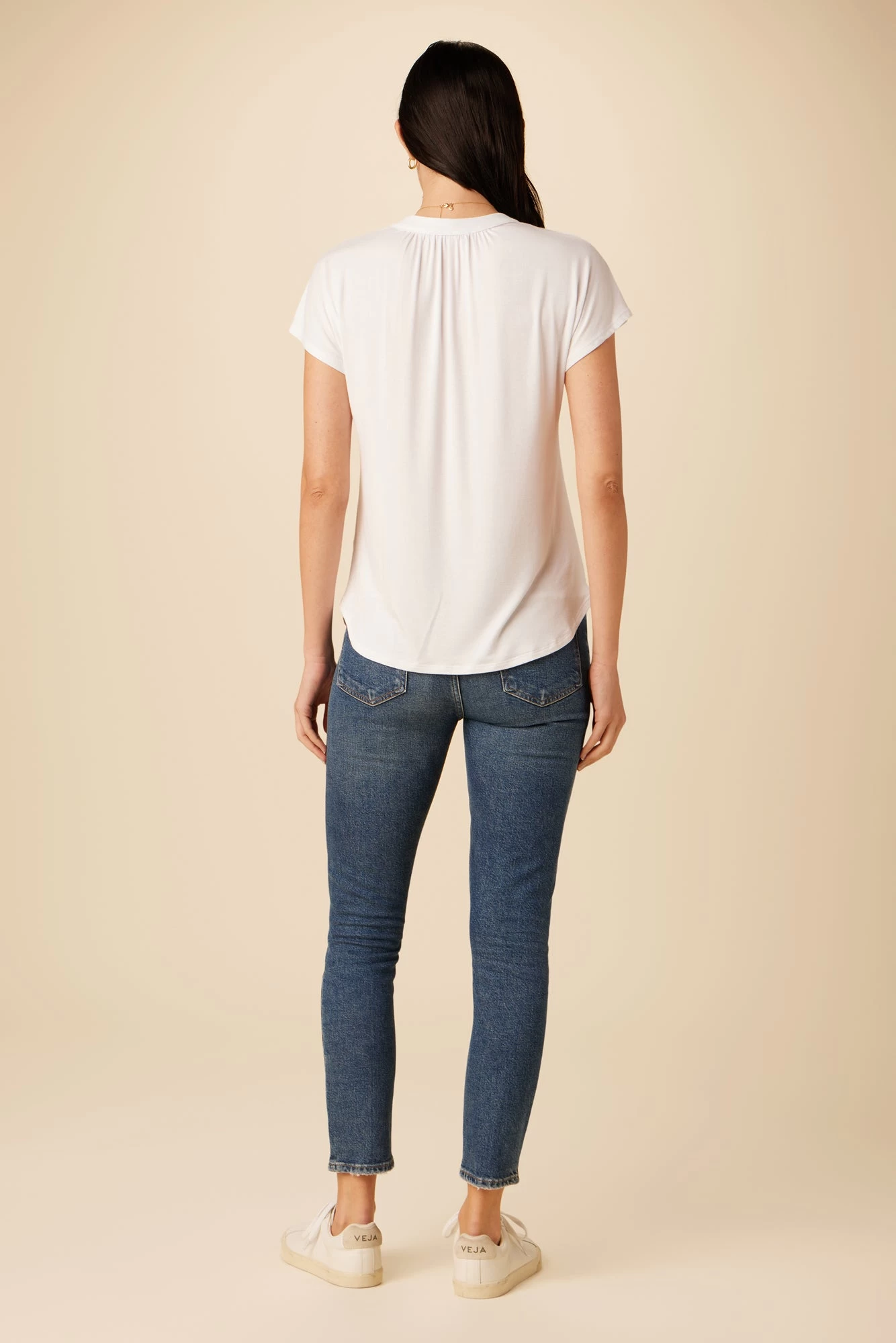 Atlanta Dream Knit Top - White 3 Atlanta Dream Knit Top - White - Image 3