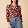 Charlotte 3/4 Sleeve Ecovero Blouse - Villa Floral
