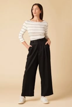 Holland Tencel Twill Pant - Black