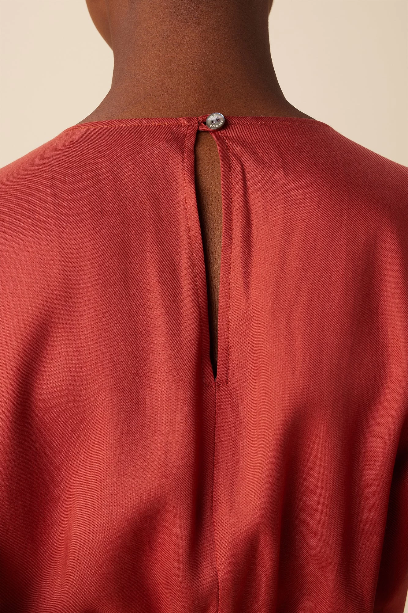 Fantasia Tencel Jumpsuit - Red Clay 5 Fantasia Tencel Jumpsuit - Red Clay - Image 5