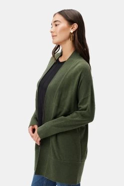 Bailey Delight Eco Cardigan - Olive