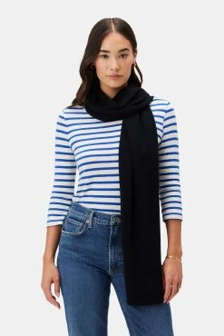 Jolie Cashmere Scarf - Licorice