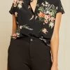 Renata Washable Silk Blouse - Treviso Floral