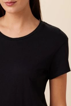 Leif Reverie Slub Tee - Black 7 Leif Reverie Slub Tee - Black -Vibe Wardrobe Shop 1335 Leif Black 4 1eaab343 f366 45be 9ba8 253b036a5096