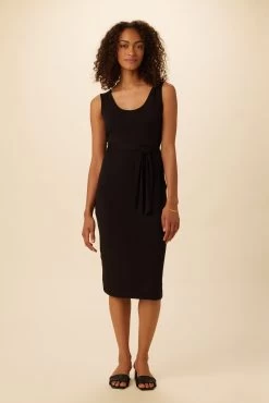 Sheryl Dream Knit Dress - Black