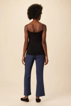 Camille Dream Knit Camisole - Black -Vibe Wardrobe Shop 16 7046 Camille Black 3