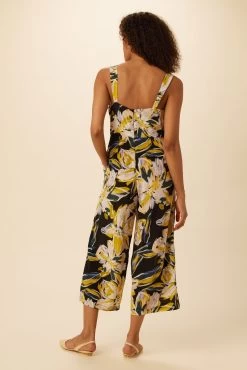 Brea Washable Silk Jumpsuit - Marbella -Vibe Wardrobe Shop 2008 Brea Marbella Floral 3