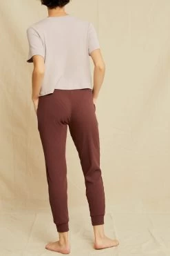 Skylar Paris Rib Joggers - Mocha -Vibe Wardrobe Shop 2050 Skylar Paris Rib Mocha 0595 web a9cbe325 a51b 4df0 b971 6254740f2f09