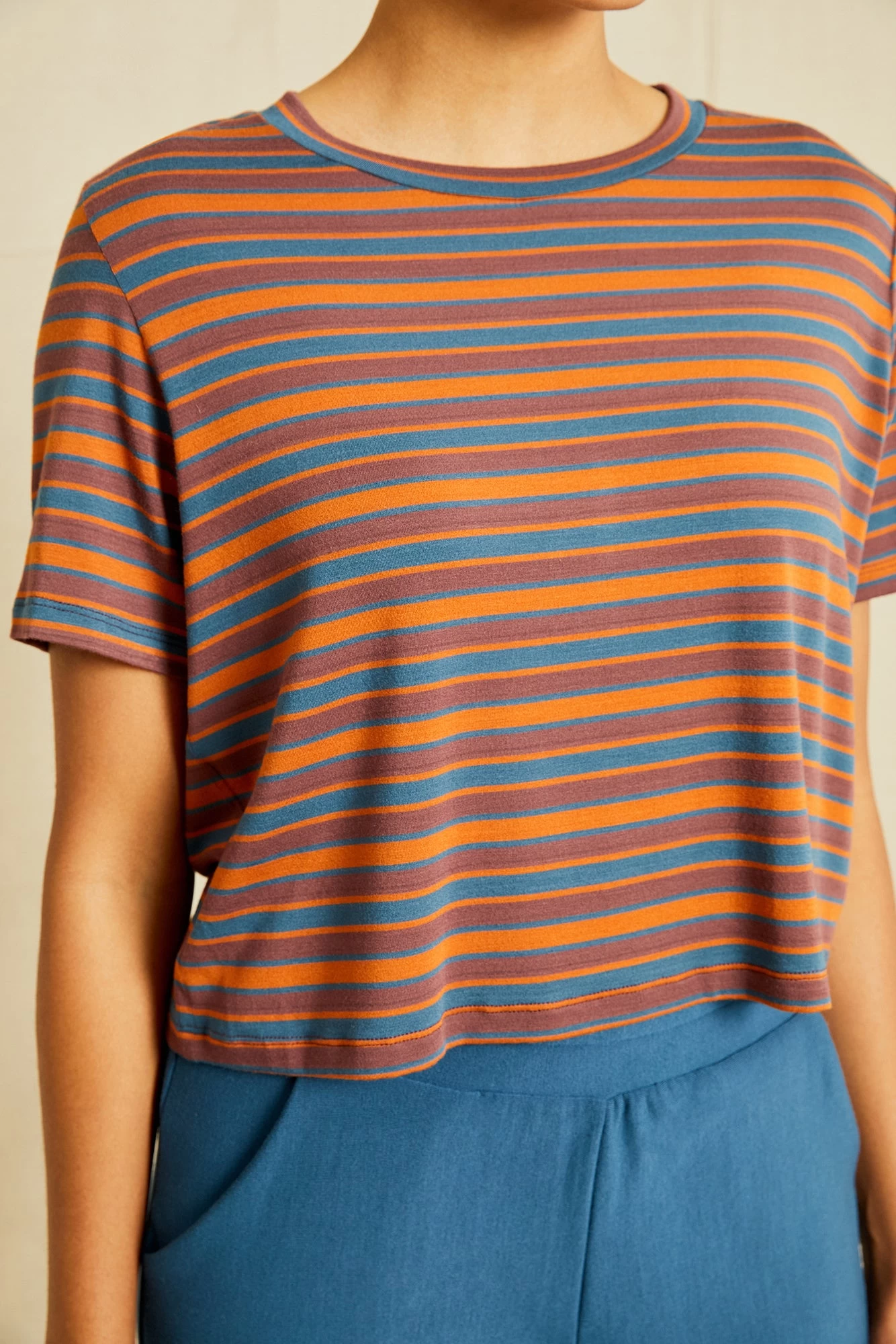 Tara Dream Knit Cropped Tee 4 Tara Dream Knit Cropped Tee - Image 4