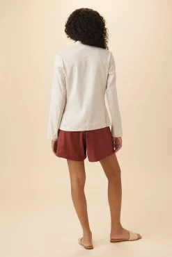 Meredith Femme Fête Blazer - Natural -Vibe Wardrobe Shop 22 7930 Meredith Natural 3