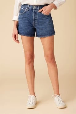 AGOLDE Parker Long Denim Short - Enamor
