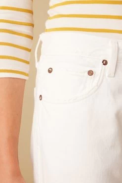 AGOLDE Parker Straight Crop Jean - Milkshake -Vibe Wardrobe Shop 3RDPA6069 Parker Jean Milkshake 5